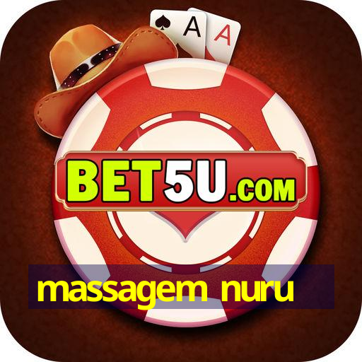 massagem nuru